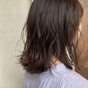 透明感たっぷりミディアム - roost hair design【大名】【ルーストヘアデザイン】掲載中