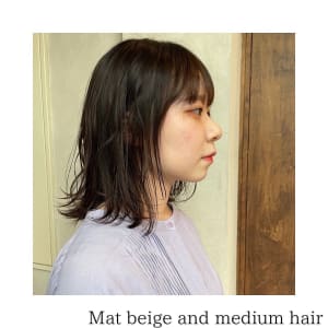 ぱっつんミディアム - roost hair design【大名】【ルーストヘアデザイン】掲載中