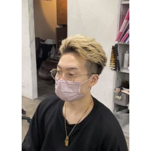 ハイトーン/サイドパート/メンズ/￥6380