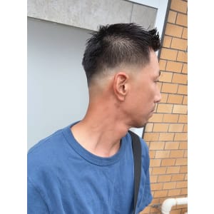 男らしいフェードスタイル - MEN'S SALON alfRed 瑞穂店【メンズサロン アルフレッド ミズホテン】掲載中