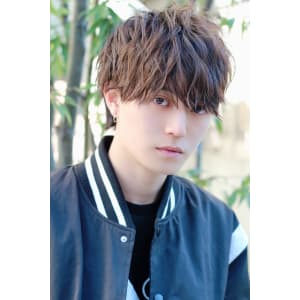 20代30代40代/ツイスパミディアムウルフ