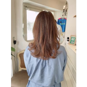 うる艶透明感ストレートロングヘア 30代40代 豪徳寺梅ヶ丘