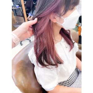 チェリーピンク インナーカラー【横浜】