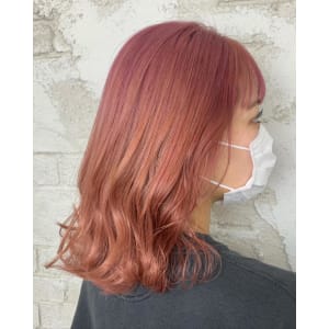 ハイトーンピンクカラー10代20代12650円
