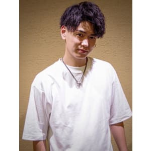 爽やかツーブロック×ソフトツイスト×アップバンク