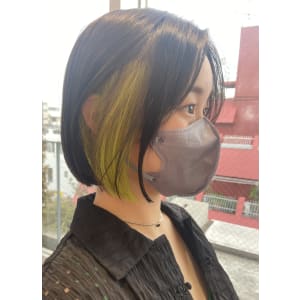 切りっぱなしボブ