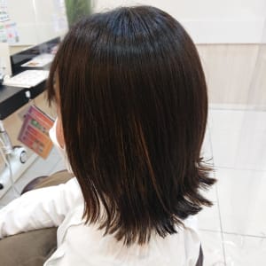 ハイライト×外ハネボブ