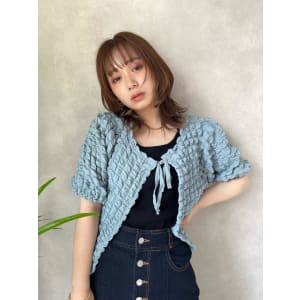 miu&岩本康太　ウルフレイヤーと夏らしい華やぎメイク