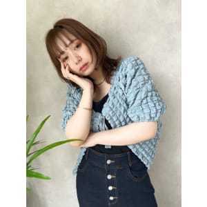 miu&岩本康太　ウルフレイヤーと夏らしい華やぎメイク