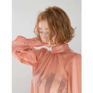 三軒茶屋_レディース_ボブ_パーマ_オレンジベージュ_小顔 - HAIR & MAKE EARTH 三軒茶屋店【ヘアメイクアース サンゲンヂャヤテン】掲載中
