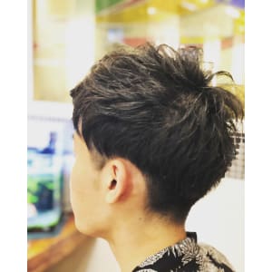 ツーブロックスタイル - HAIR MAKE FACTORY APNEK【ヘアーメイクファクトリーアプネク】掲載中