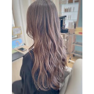 ハイトーンピンクベージュ【ヘアーメイクアージュ】