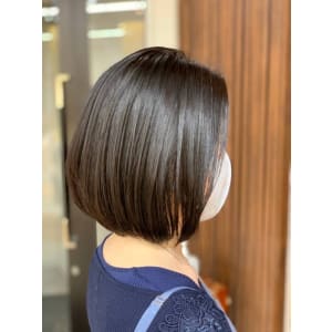 髪質改善/美髪エステ/前下がりボブ/20代30代40代/