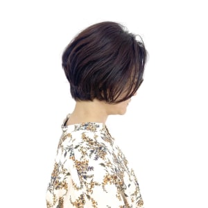 ショートカット/ひし型/40代50代60代/白髪染め/丸み/ - QUALIS 上福岡店【クオリスカミフクオカテン】掲載中