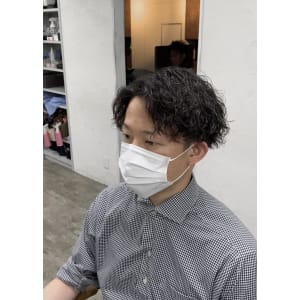 サイドパート/ツイスパ/メンズ/￥12980
