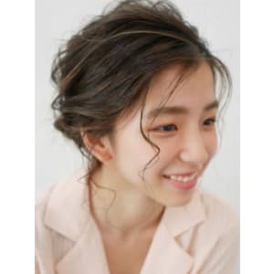 三軒茶屋_お団子_ヘアアレンジ_ヘアセット_アップスタイル