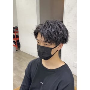 コンマバング/ツイスパ/メンズ/￥12980