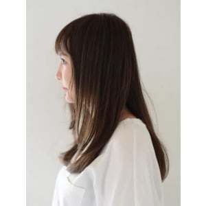 三軒茶屋_レディース_ロング_ストレート_黒髪_ナチュラル