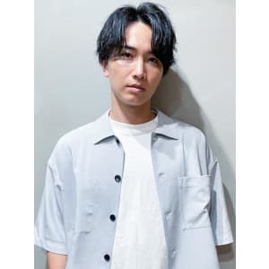 ナチュラルラフセンターパート