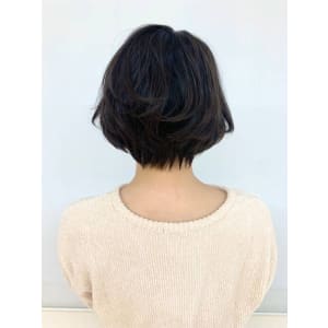 40代50代60代/ひし型/ショートカット/白髪染め/黒髪/ - QUALIS 上福岡店【クオリスカミフクオカテン】掲載中