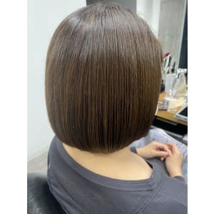 プレミアム縮毛矯正で艶髪に♪