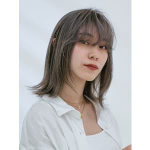 三軒茶屋_レディース_ミディアム_オレンジベージュ_ボブ_ - HAIR & MAKE EARTH 三軒茶屋店【ヘアメイクアース サンゲンヂャヤテン】掲載中