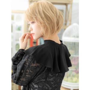ハイトーンカラー前下がり小顔マッシュボブ ブリーチオンカラー - COVER HAIR & SPA bliss 浦和西口店【カバー ヘア アンド スパ ブリス】【カバー ヘア アンド スパ ブリス ウラワニシグチテン】掲載中