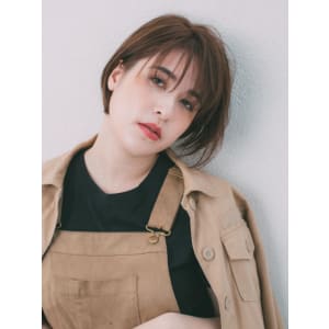 ナチュラルショートボブ