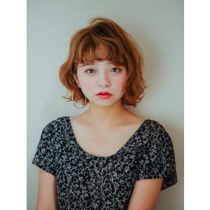 くびれウェーブボブ