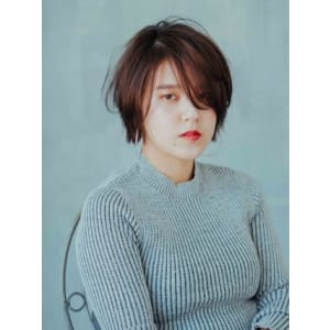 大人ショートボブ