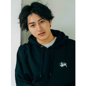 ミディアムメンズパーマ