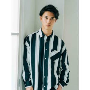 爽やかアップバングショート