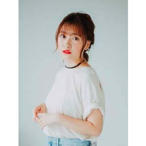 編み込みポニー