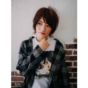 ラウンドフェミニンショート