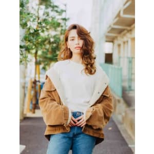 外国人風無造作パーマ