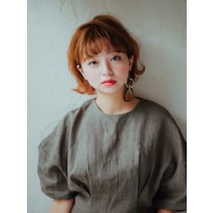 キュートな外ハネショートボブ