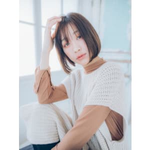 ナチュラルショートボブ