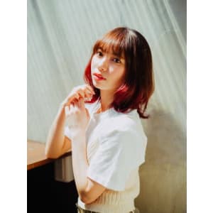 ピンクグラデーションレイヤー