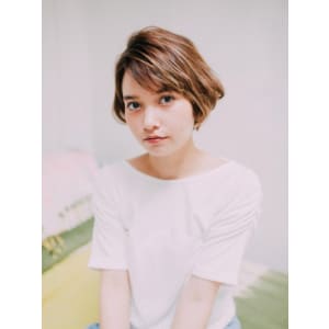 ツヤ感×ボブ