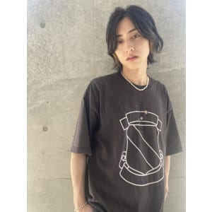 メンズインナーカラー ミディアムウルフ - marju銀座【マージュギンザ】掲載中