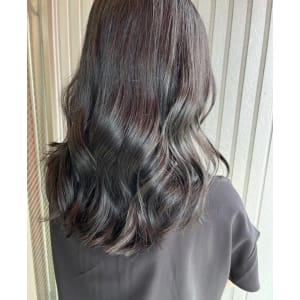 韓国風コテ巻きパーマ