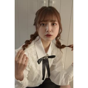 編み込みねじりアレンジ