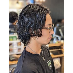 スパイラルパーマ - @110 BARBER SHOP CONTINENTAL【ワンワンオー バーバー ショップ コンチネンタル】掲載中