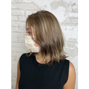 ハイライトグレージュ10代20代11000円
