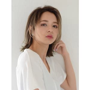 三軒茶屋_レディース_セミロング_ブロンド_ハイトーン_ボブ - HAIR & MAKE EARTH 三軒茶屋店【ヘアメイクアース サンゲンヂャヤテン】掲載中