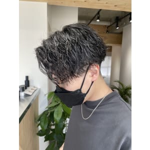 ツイストスパイラル×センターパート