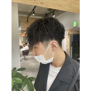 緩め波巻パーマ