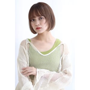 30代40代【小顔×お顔まわりレイヤーボブ×ペールベージュ】 - albero【アルベロ】掲載中