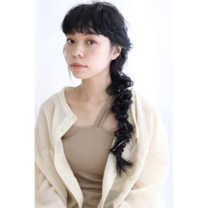 お呼ばれにも♪大人かわいい編みおろしヘア　20代30代40代
