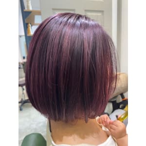 ブリーチ×バイオレットピンク